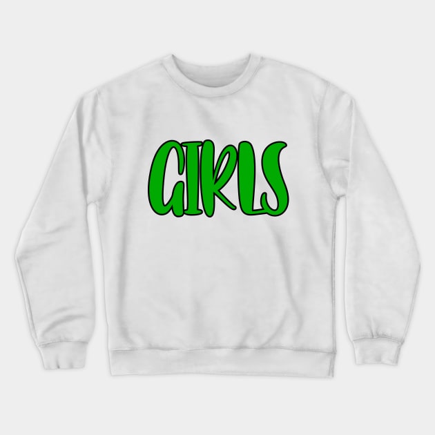 Girls Crewneck Sweatshirt by colorsplash